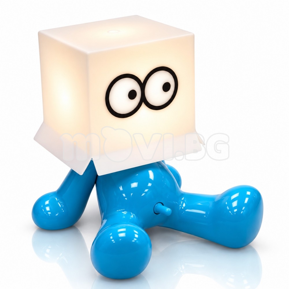 Детска LED нощна лампа веселият MR BUTTON |  |  |