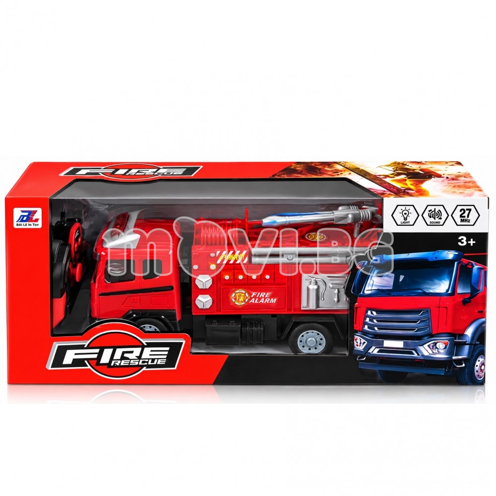 Пожарна кола с дистанционно управление Fire Rescue -460 | Детски играчки за момчета | Детски комплекти за игра |