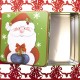 Кутия за бисквити квадратна Дядо Коледа -6/ -25 | Коледни кутии | Коледна и новогодишна Украса |
