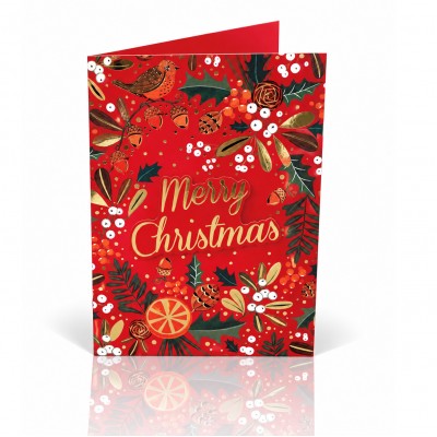 Коледна картичка музикална Merry Christmas / - 9