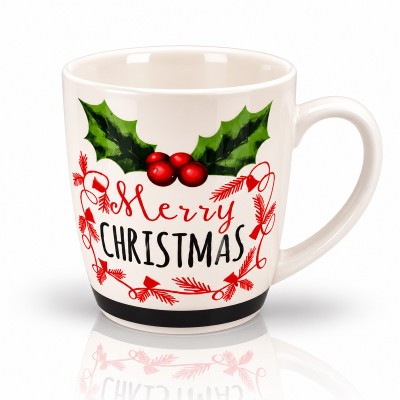 Коледна чаша Merry Christmas/ Happy New Year 200 мл -3