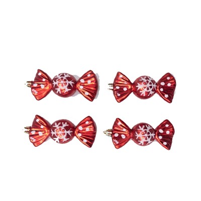 Коледни играчки за елха комплект Сладки бонбони -685