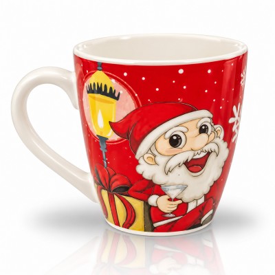 Коледна порцеланова чаша Merry Christmas 200 мл - 5