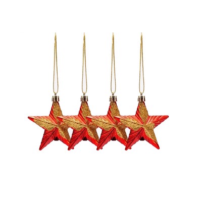 Коледни играчки за елха комплект Снежинки -686