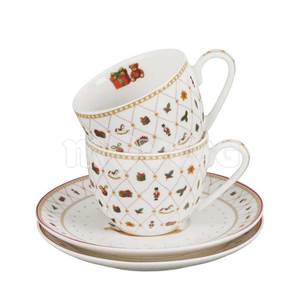 Коледни чаши комплект в подаръчна кутия Коледни играчки / - 82302 | Чаши за подарък | Подаръци |