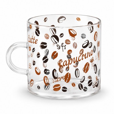 Стъклена чаша за еспресо Cafe - 5