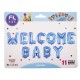 Комплект балони  WELCOME BABY | Балони | Парти украса |
