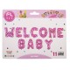 Комплект балони  WELCOME BABY | Балони | Парти украса |