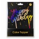 Топер за рожден ден Happy birthday / - 54 | Парти украса |  |