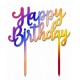 Топер за рожден ден Happy birthday / - 54 | Парти украса |  |